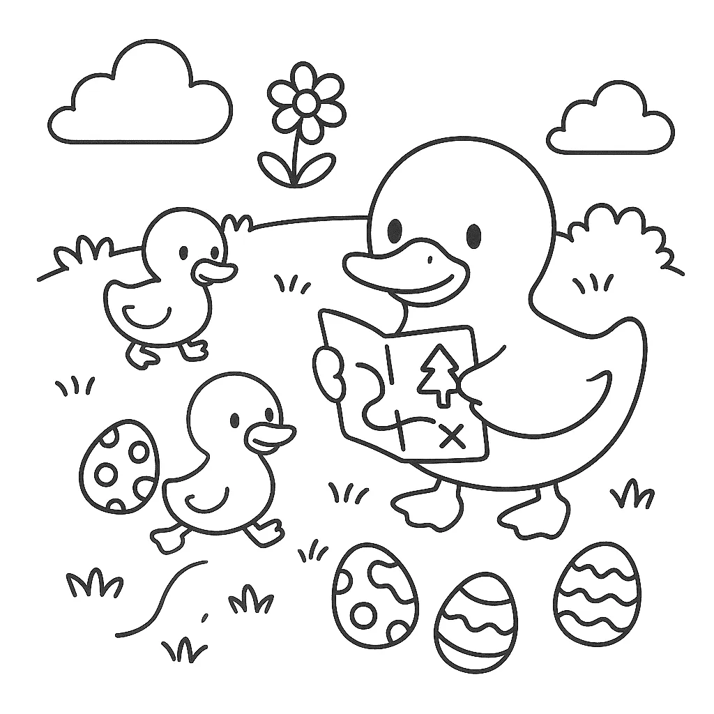 アヒルたちの冒険