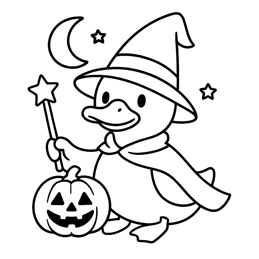 魔法使いアヒルとハロウィン